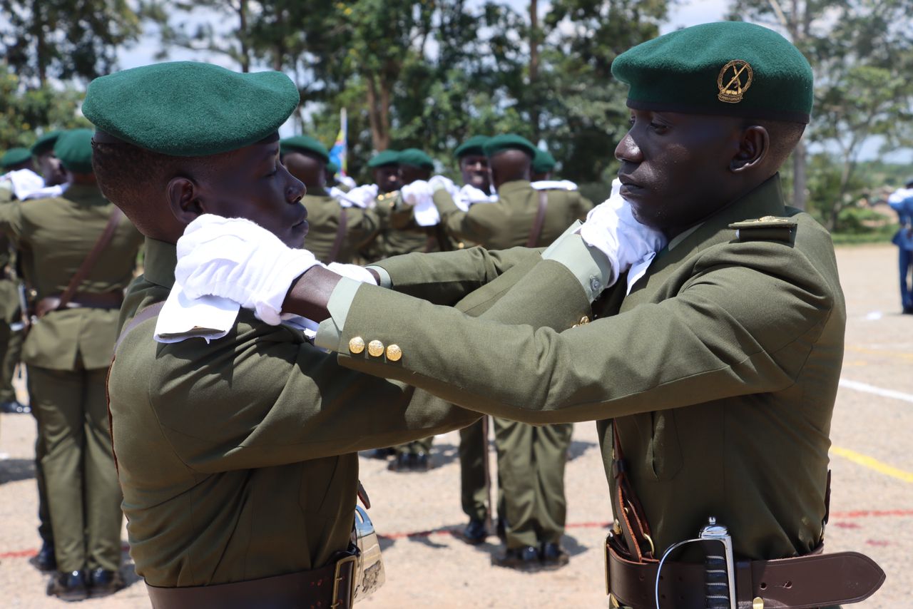 Museveni Commissions New UPDF Officers, Urges Focus on Agriculture and Professionalism