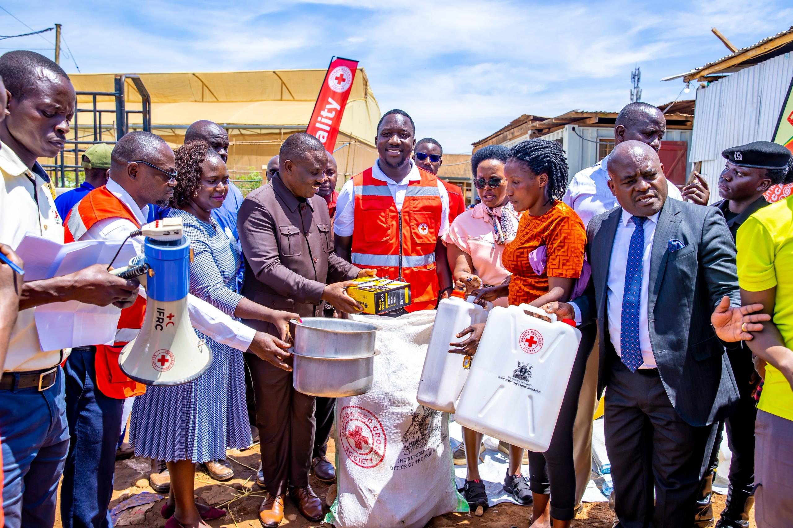Uganda Red Cross Provides Critical Support to Kamwokya Fire Victims