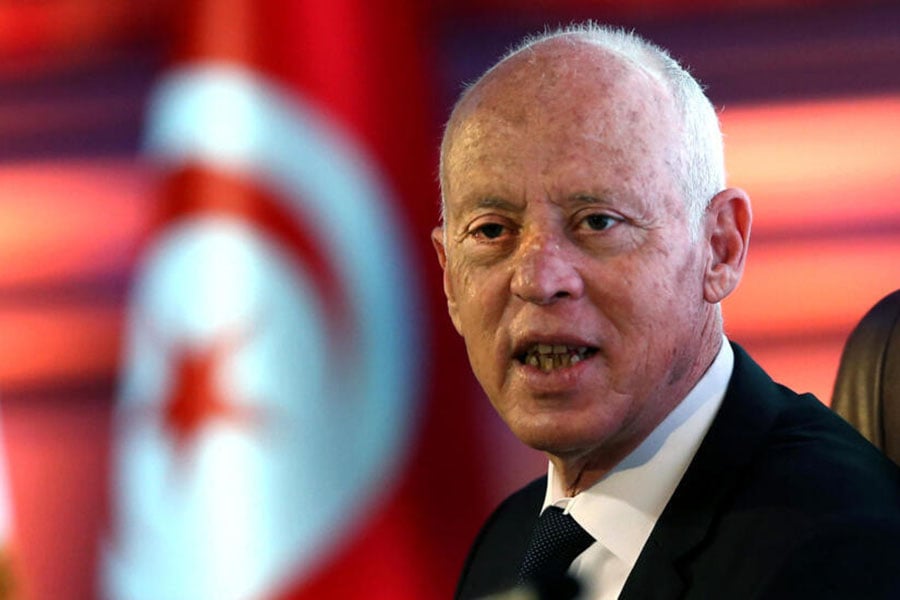 Tunisian president wins second term with landslide