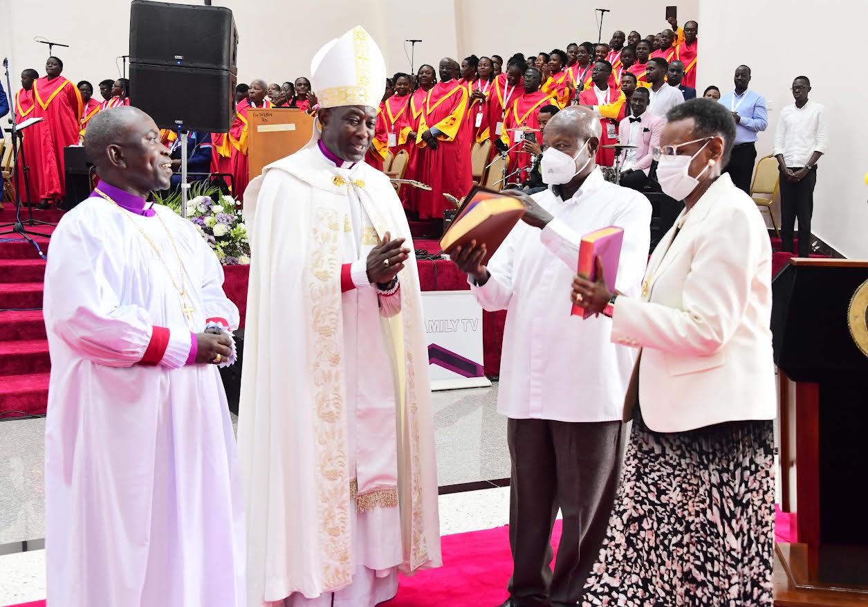 We must lead by example, says Museveni as he opens All Saints Cathedral, Nakasero
