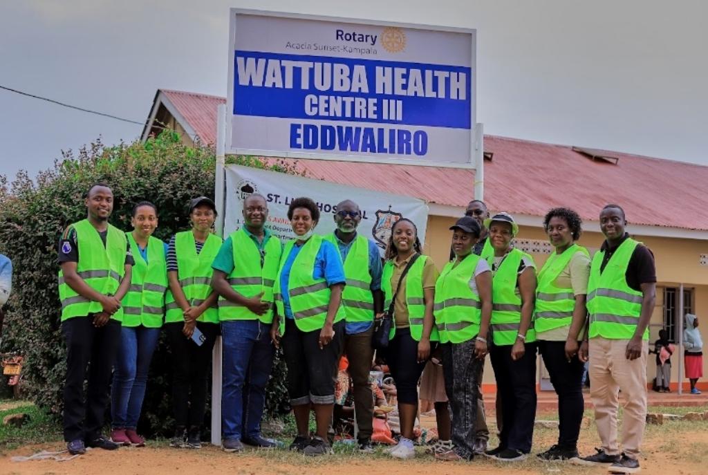 Rotary Club of Acacia Sunset renovates Wattuba Health Centre