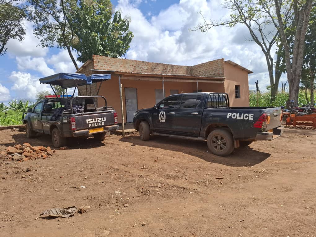 Adjumani residents build police post