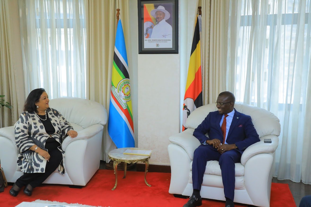 Minister Mulimba discusses drugs, crime with regional UNODC chief