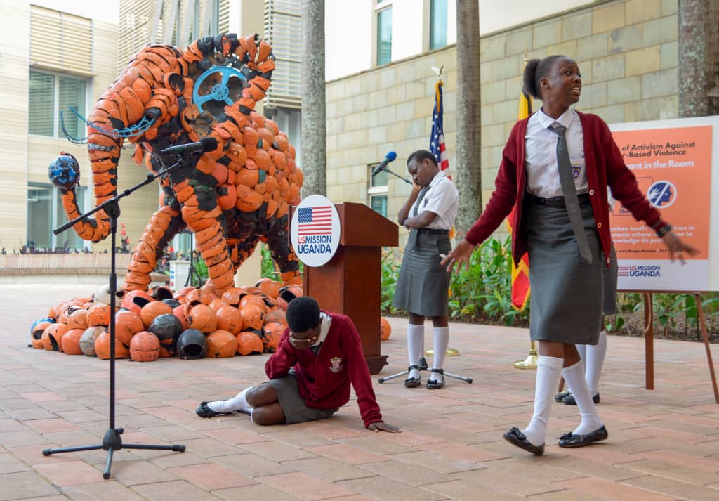 U.S ambassador calls for ending silence around gender-based violence in Uganda