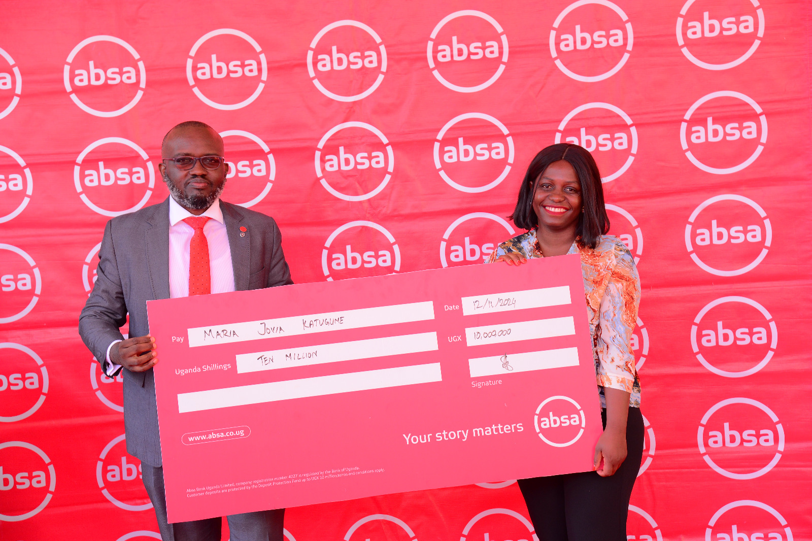 Absa rewards customers shs100m in cash prizes for card usage