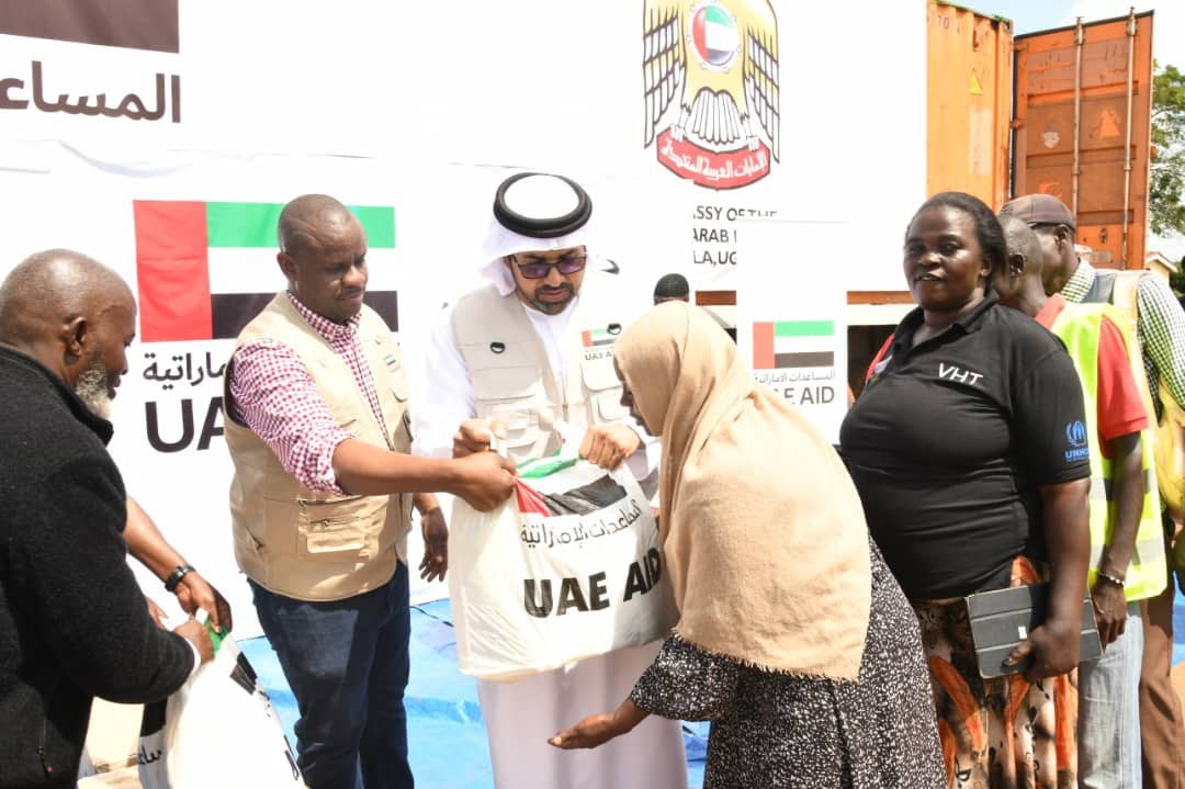 UAE Donates 700,000 tonnes of food to Kiryandongo refugees