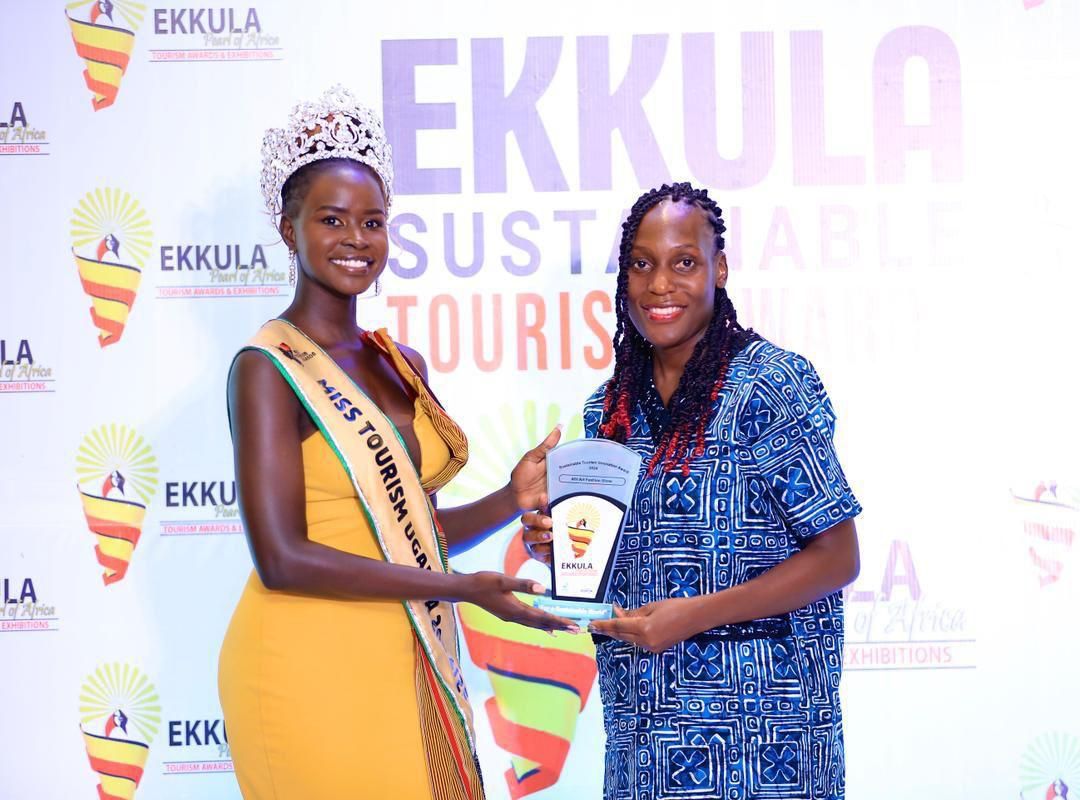 Afri Art Fashion show bags sustainable innovation accolade at Ekkula tourism awards