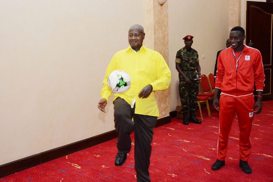 Museveni praises Uganda Cranes for AFCON 2025 qualification