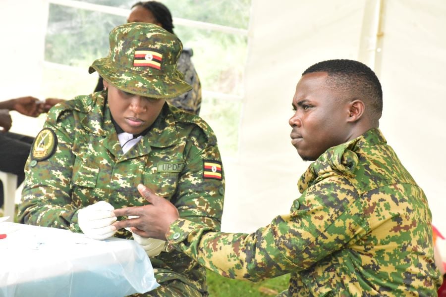 UPDF soldiers urged to go for HIV/AIDS tests