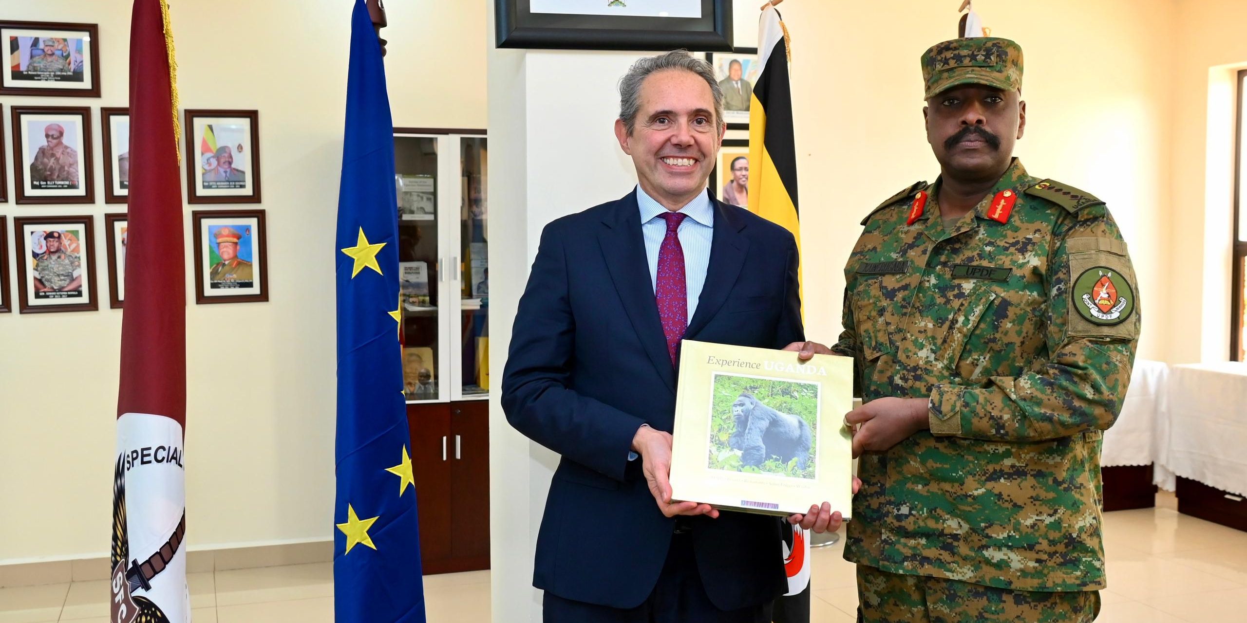 EU Special envoy Meets CDF, hails UPDF role in regional peace