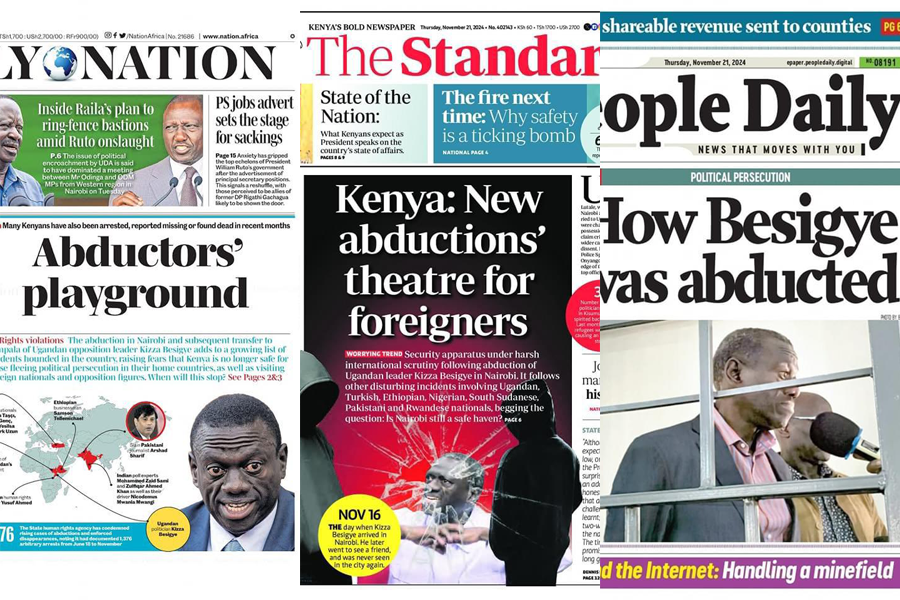 'Abduction Theatre': Kenyan Media Paints the Devil of Own Govt Over Besigye