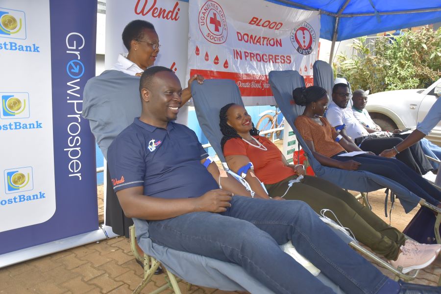 UBTS says Uganda faces blood shortage during holidays as PostBank launches drive
