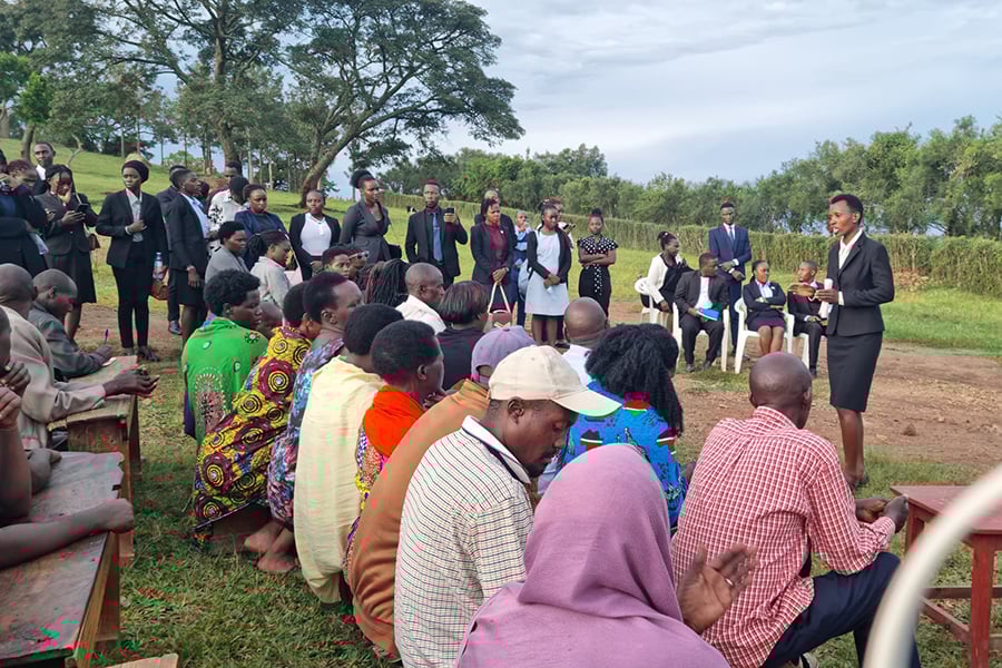 Bishop Stuart Law Students Engage Kazo Community on Wills, Land Rights to Reduce Conflicts