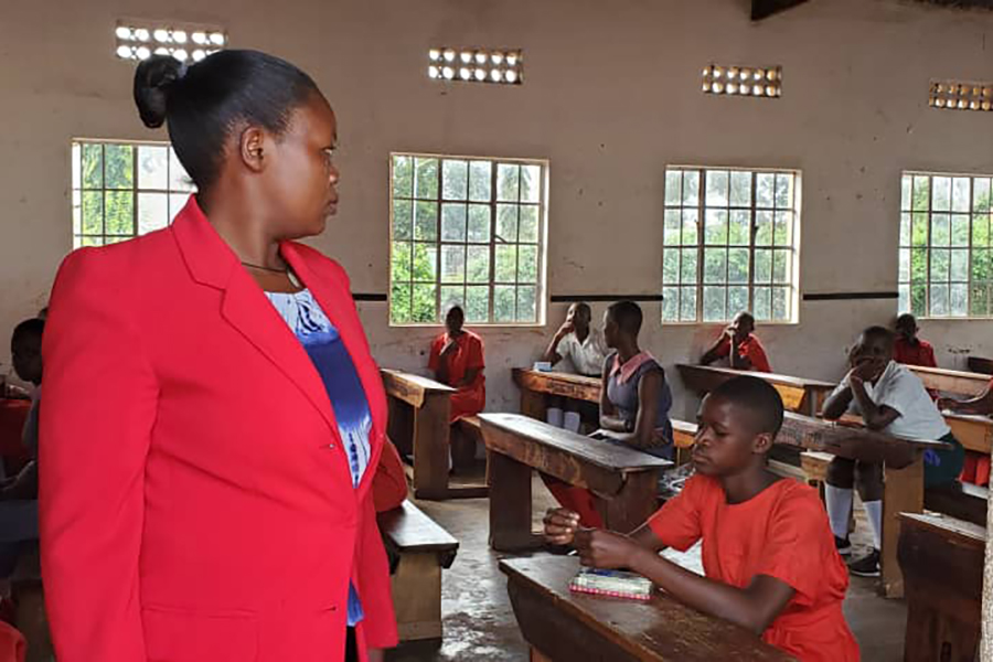 Primary Leaving Examinations Begin Smoothly in Luweero