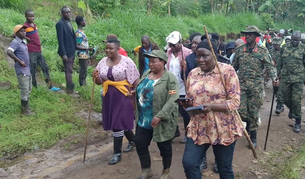 PM Nabbanja Conducts On-Spot Assessment in Bulambuli Following Deadly Landslide