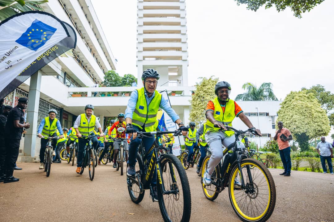 EU, KCCA promote cycling to combat climate change, traffic congestion