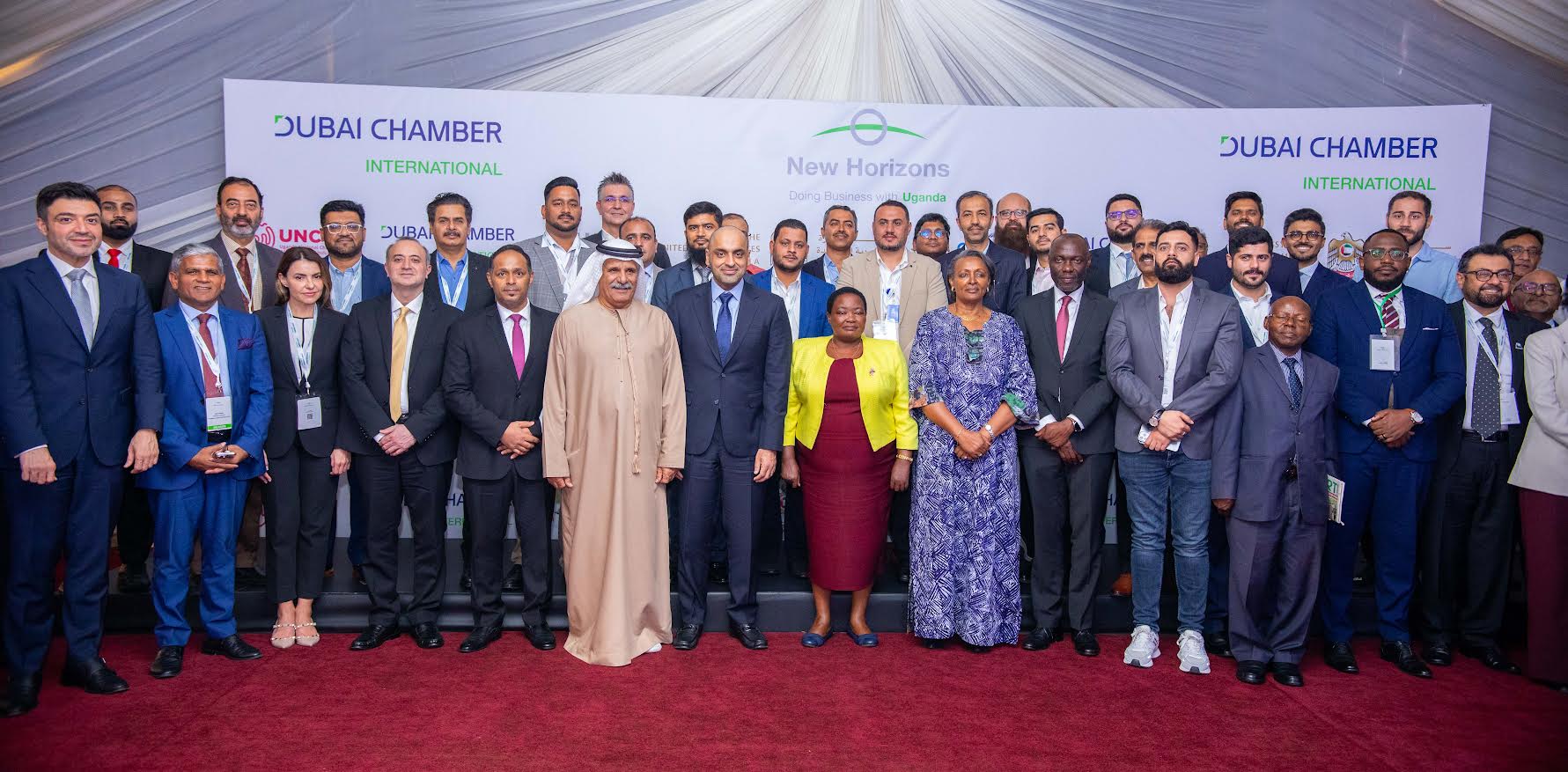 PM Nabbanja mounts charm offensive for Dubai businessmen to Uganda