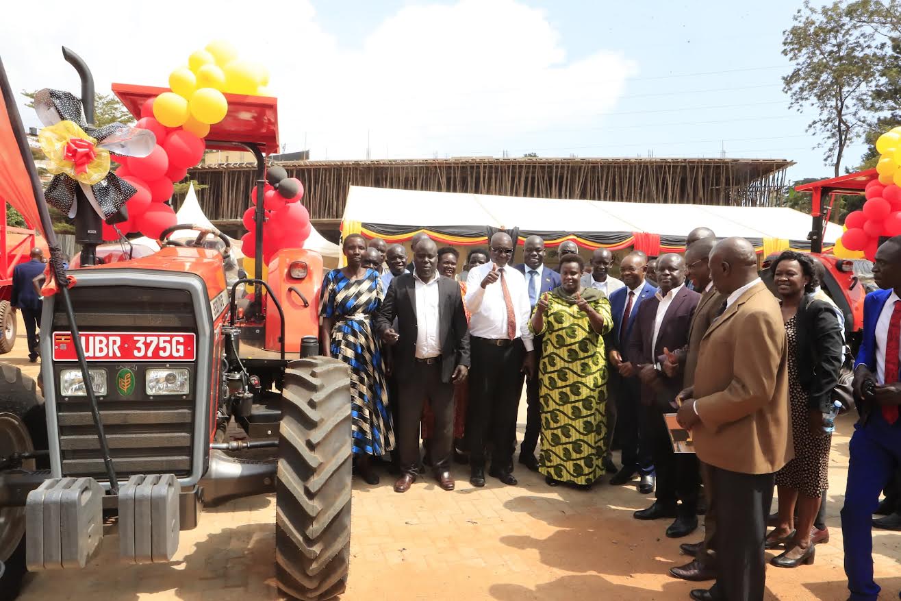 MSC , Ministry of Local govt donate six tractors to cooperatives