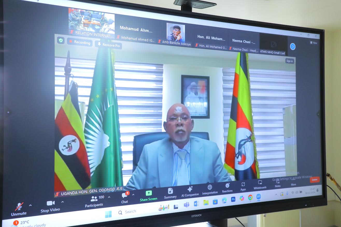 Uganda calls for increased funding to support Somalia’s stabilization mission, AUSSOM