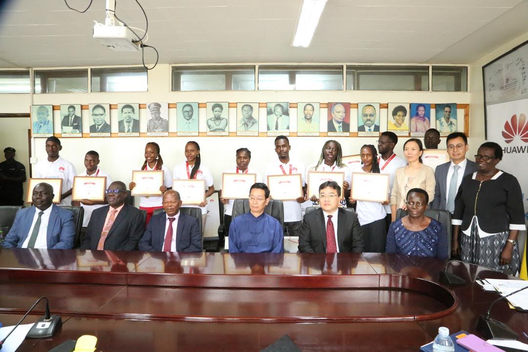 Huawei celebrates Ugandan winners of its ICT competition