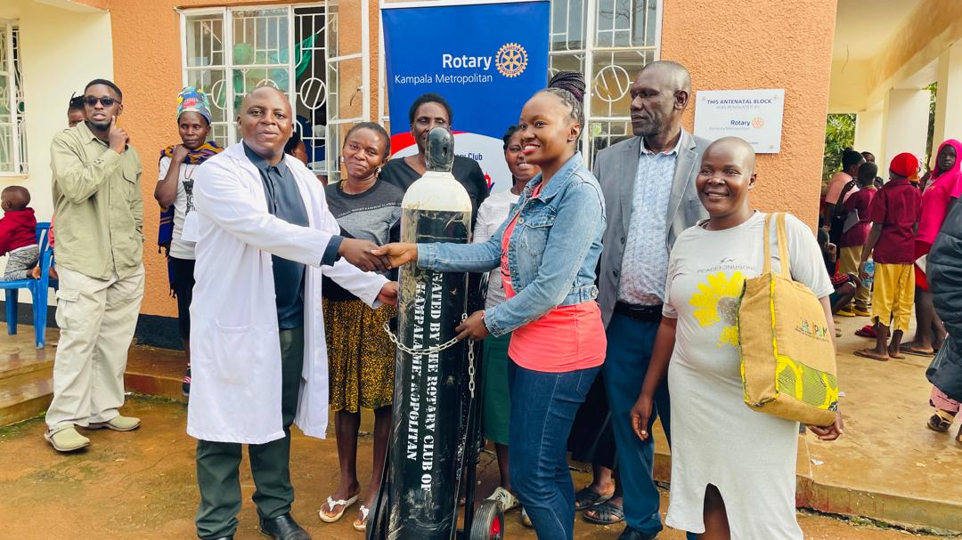 Rotary Club of Kampala Metropolitan donates medical equipment to Mpigi's Butoro Health Centre