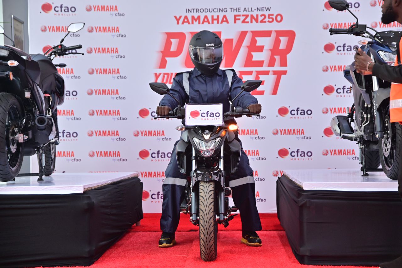 CFAO Mobility unveils Yamaha FZN250 street bike in Uganda