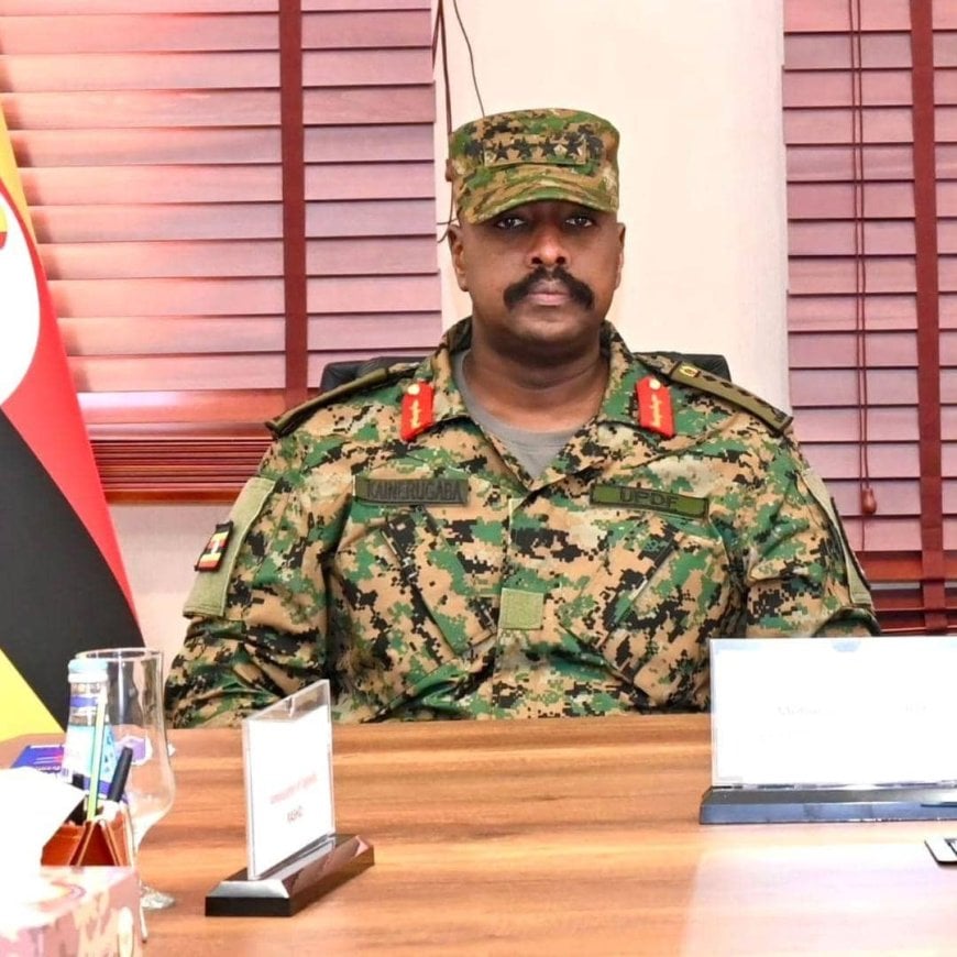 Gen Muhoozi visits joint Operation Shujaa forces in DRC