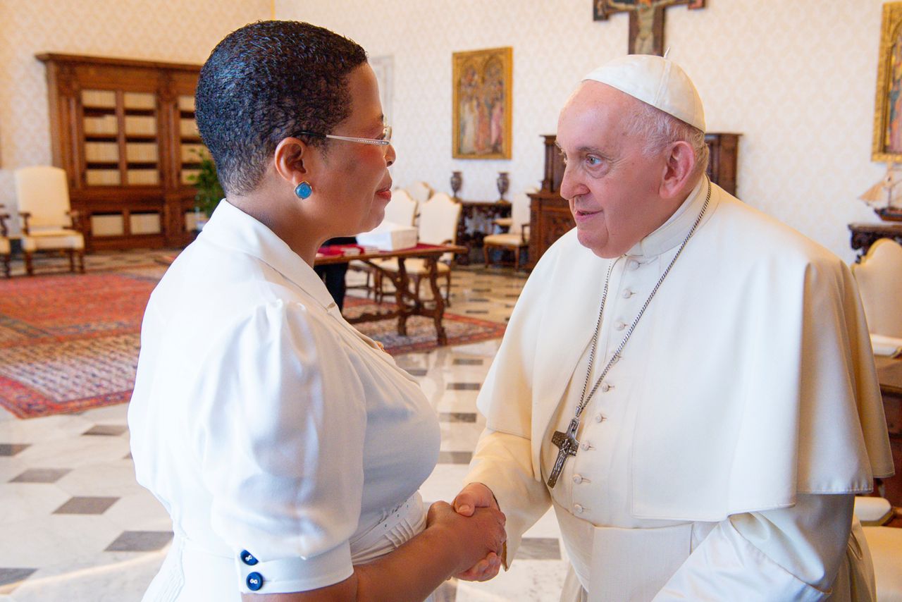 Speaker Among Represents Museveni At Pope Francis Funeral