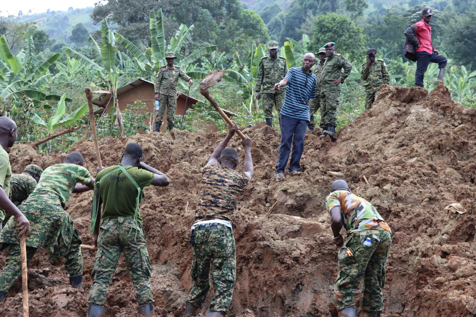 Govt Extends Search for Bulambuli Landslide Victims