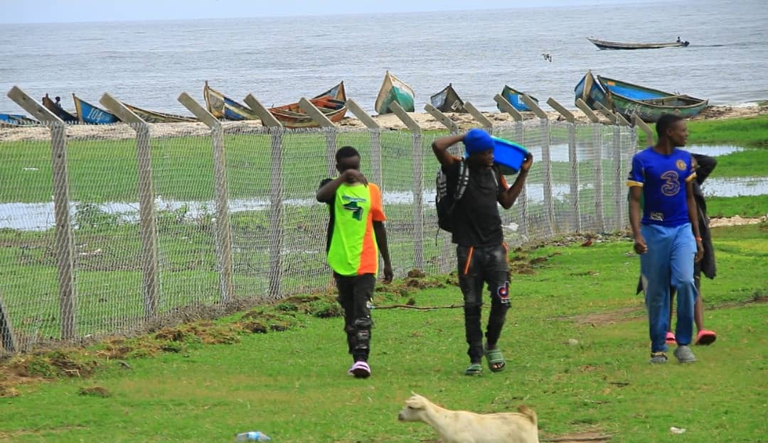 UPDF General Fences Off Landing Site in Masaka