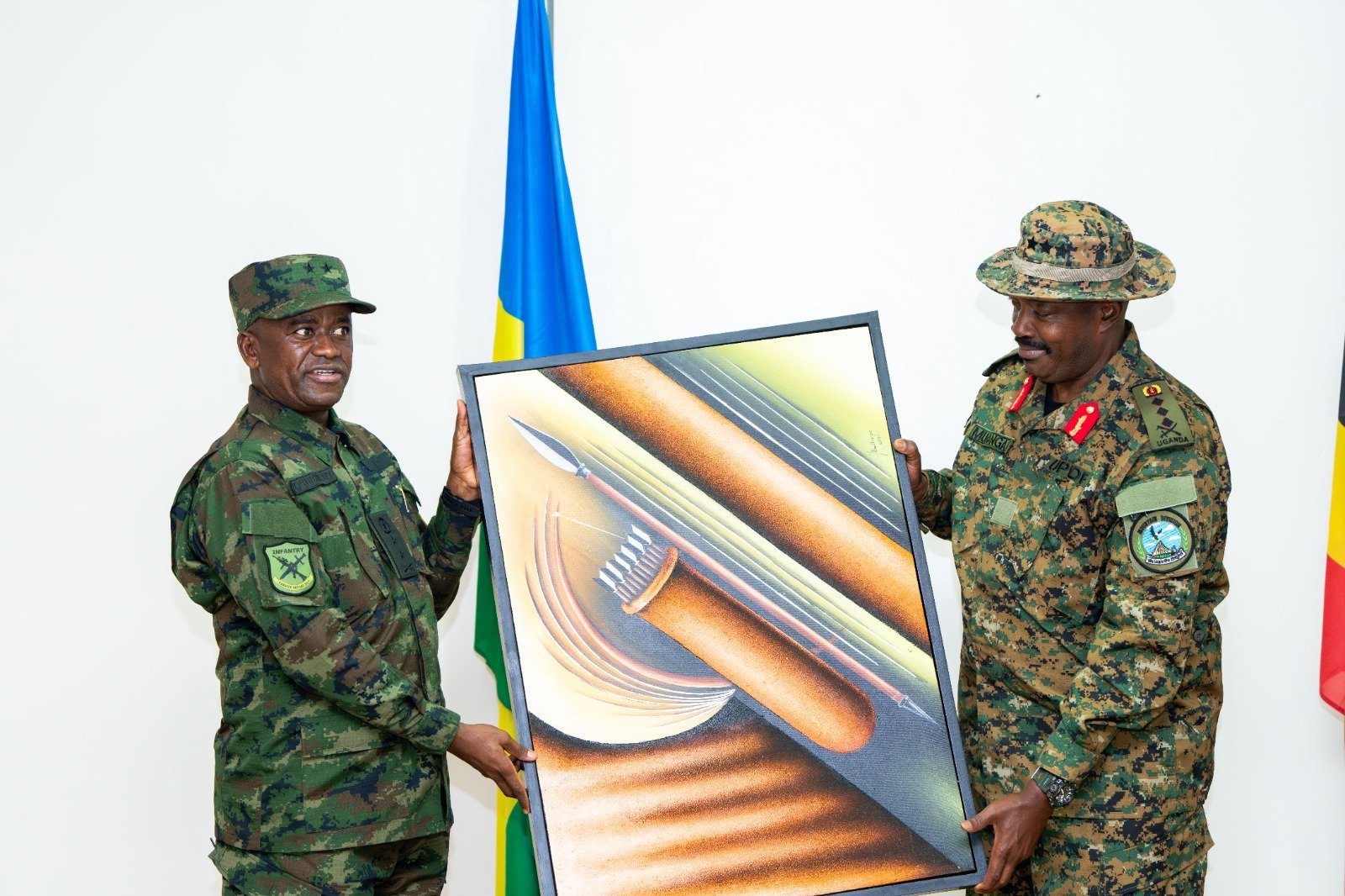 UPDF, RDF Agree on Joint Training to Boost Security