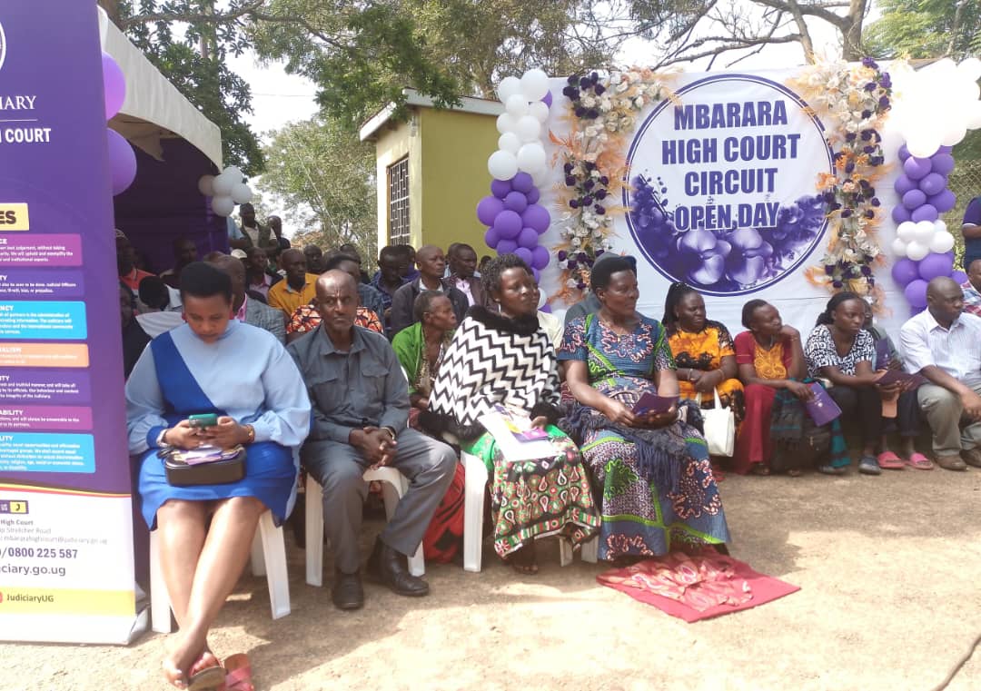 Justice Zeija denounces corruption at Mbarara high court open day