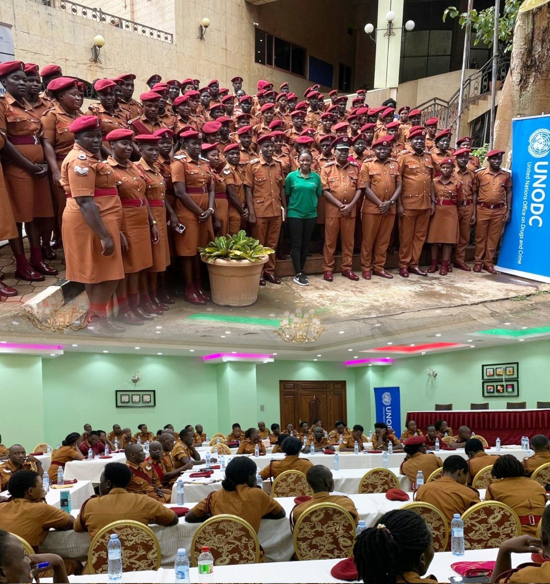 Prisons service advances human rights with training officers