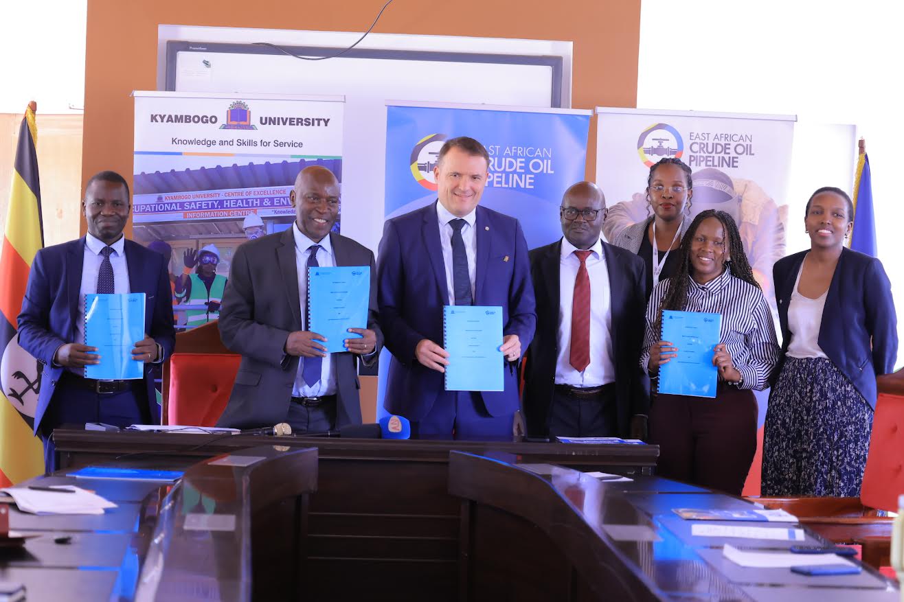 Kyambogo University, EACOP sign MoU to train Ugandans in oil and gas sector