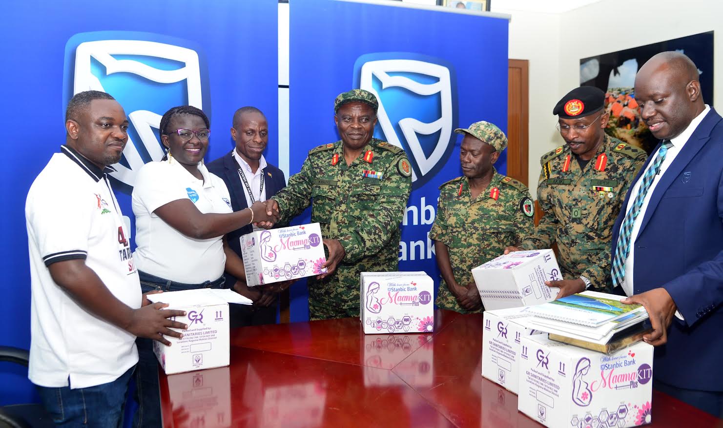 Stanbic donates medical equipment to UPDF ahead of Tarehe Sita celebrations