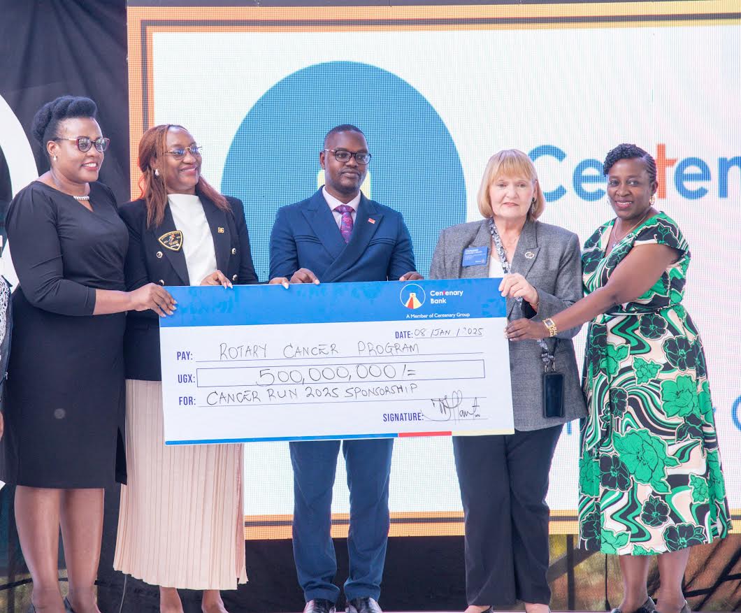 Centenary Bank contributes Shs500m for this year's cancer run