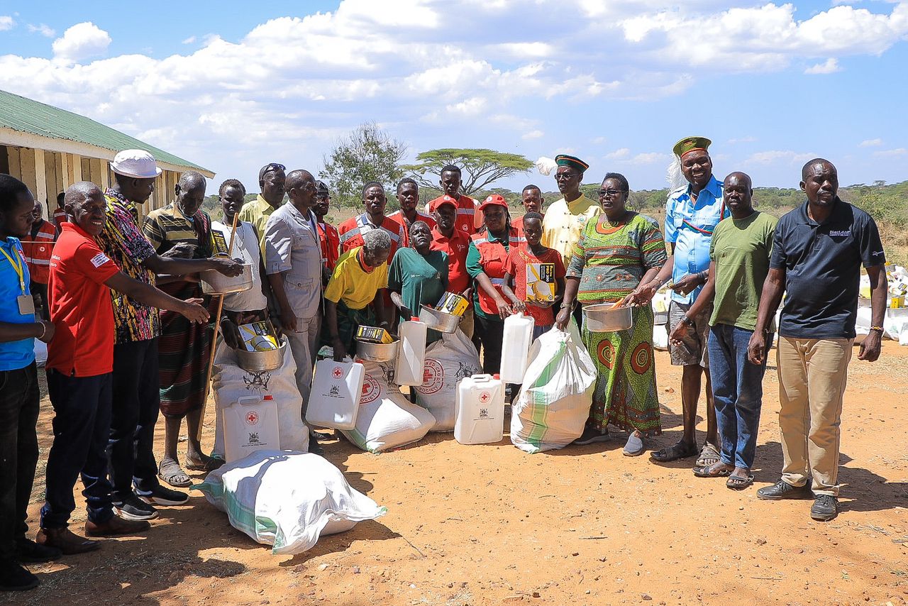 Red Cross donates non-food relief items to Karamoja fire victims