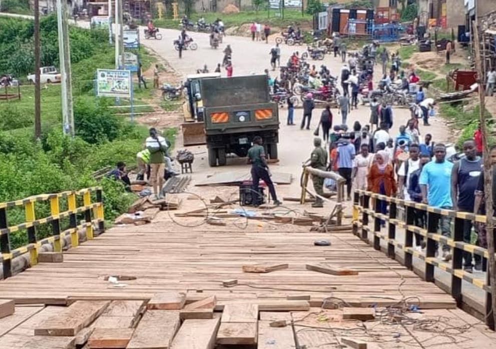 Mbarara City authorities on the spot over Shs360m Katete bridge rehabilitation