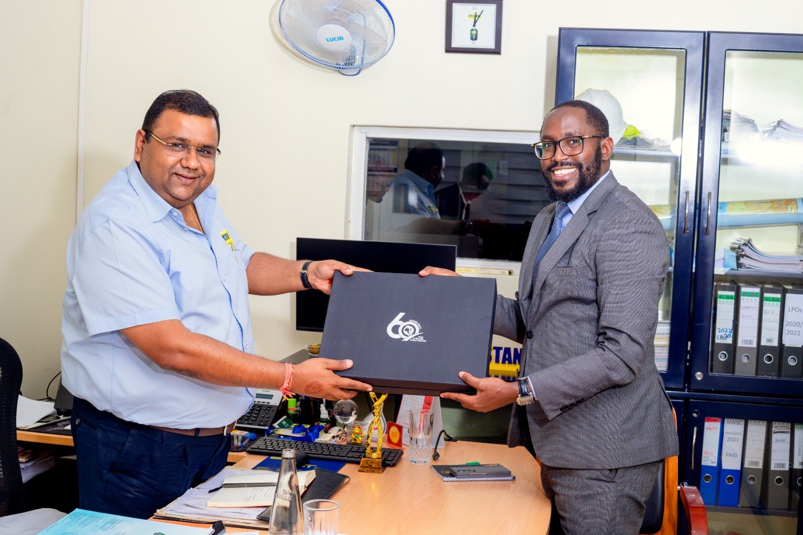 Uganda Baati, Crestanks discuss partnership for rainwater harvesting