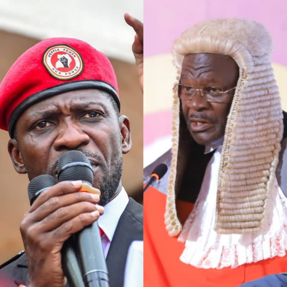 Bobi Wine, Chief Justice Owiny-Dollo clash over Judicial independence