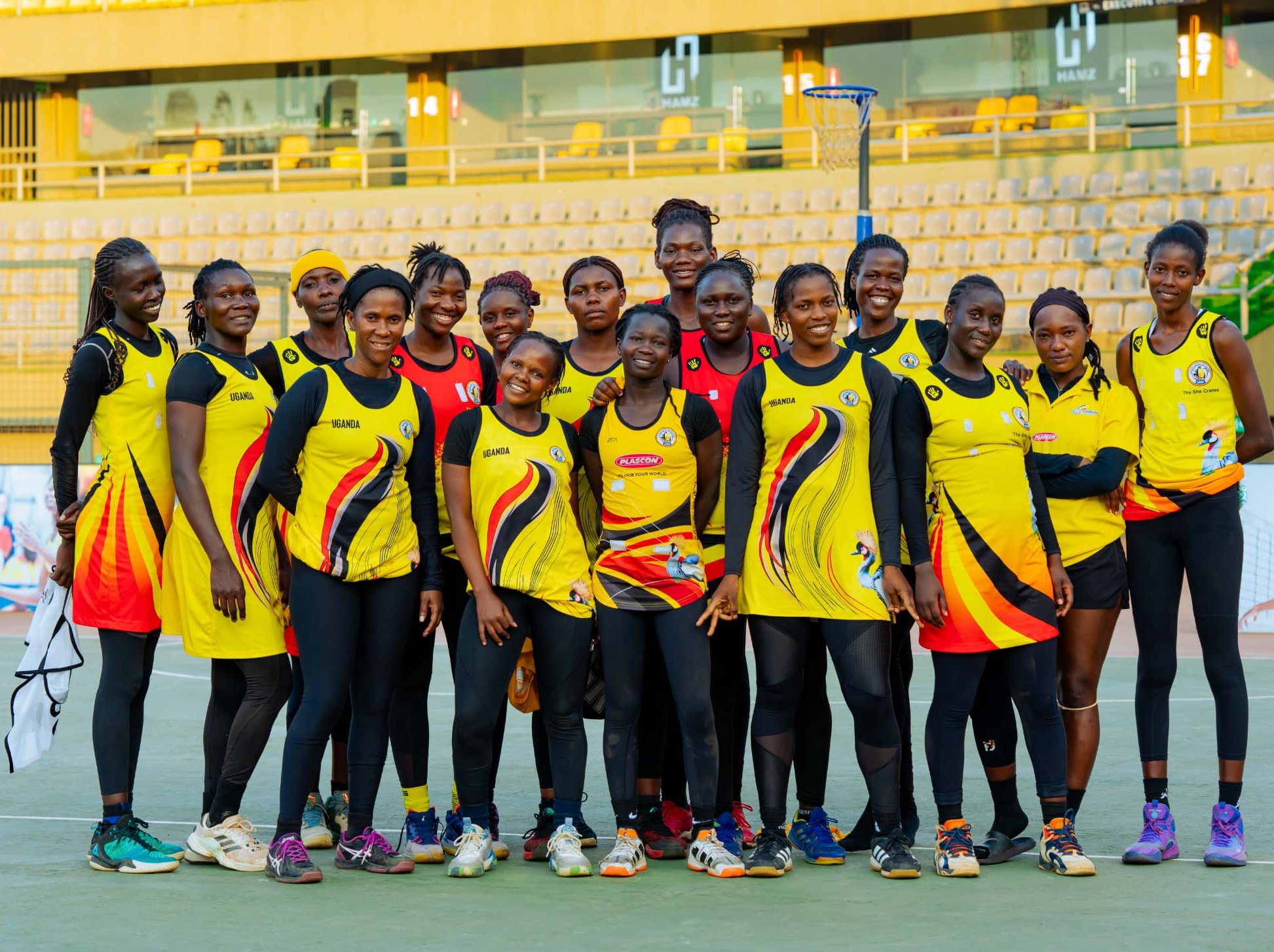 She Cranes final team for the Vitality Nations Netball Cup announced