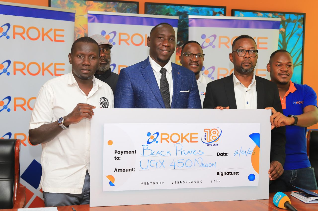 Roke Telkom Powers Black Pirates Rugby Club with Ushs. 450 Million Sponsorship for a Winning Season