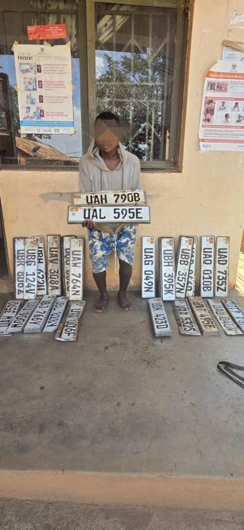 Police arrest suspect in number plate theft spree, recover over 30 plates
