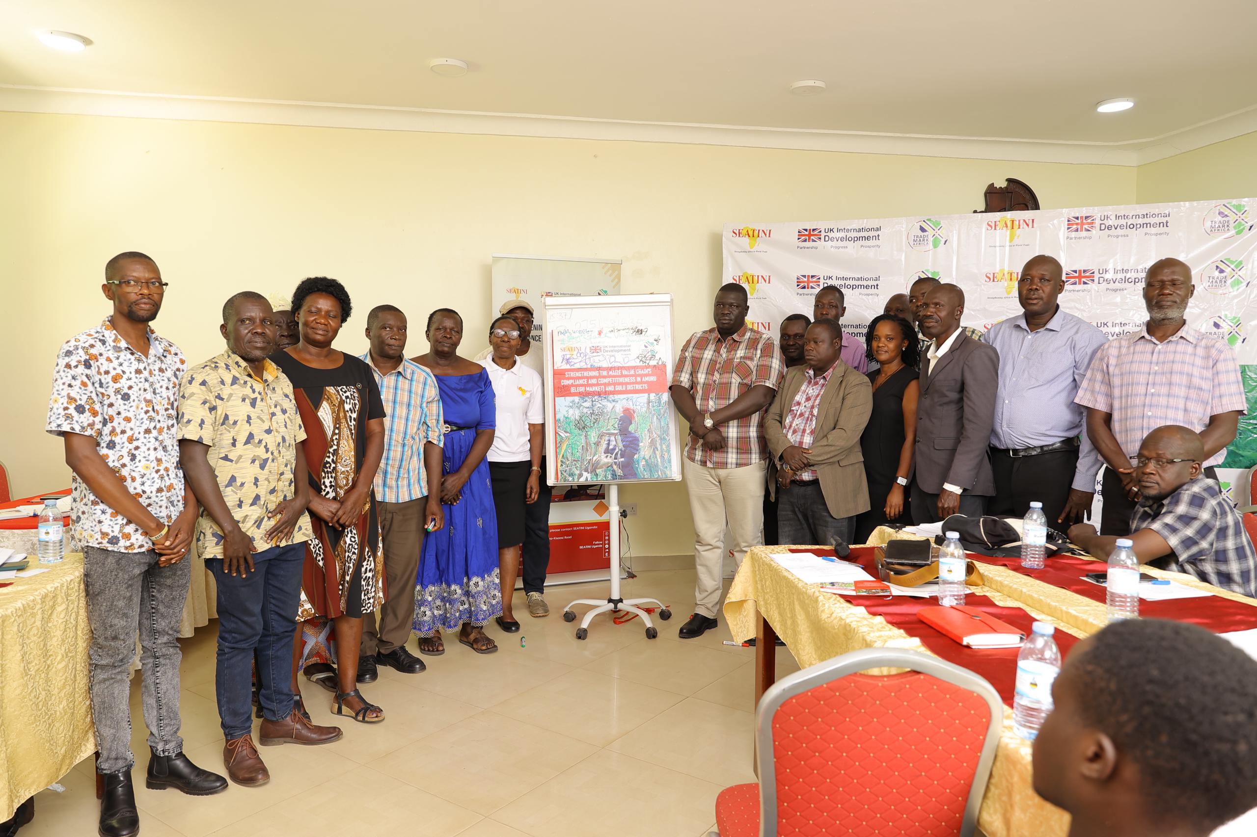 New project to strengthen maize value chain competitiveness in Gulu, Amuru