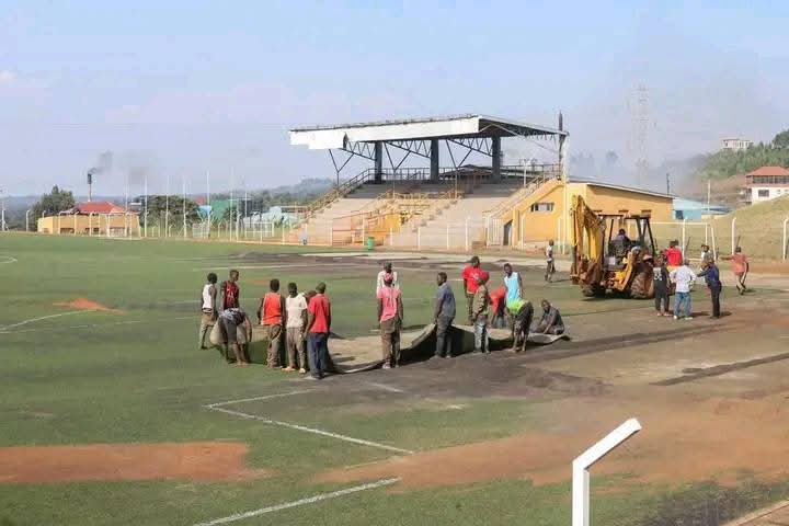FUFA Begins Installation of New Artificial Turf at Technical Centre