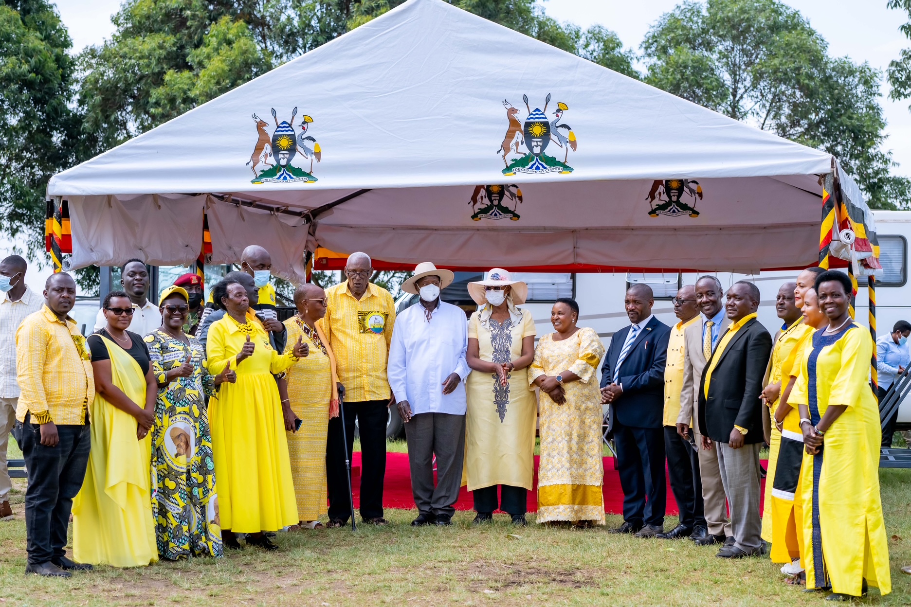 Museveni commends Kanungu's Nyekundire group for showing loyalty to NRM