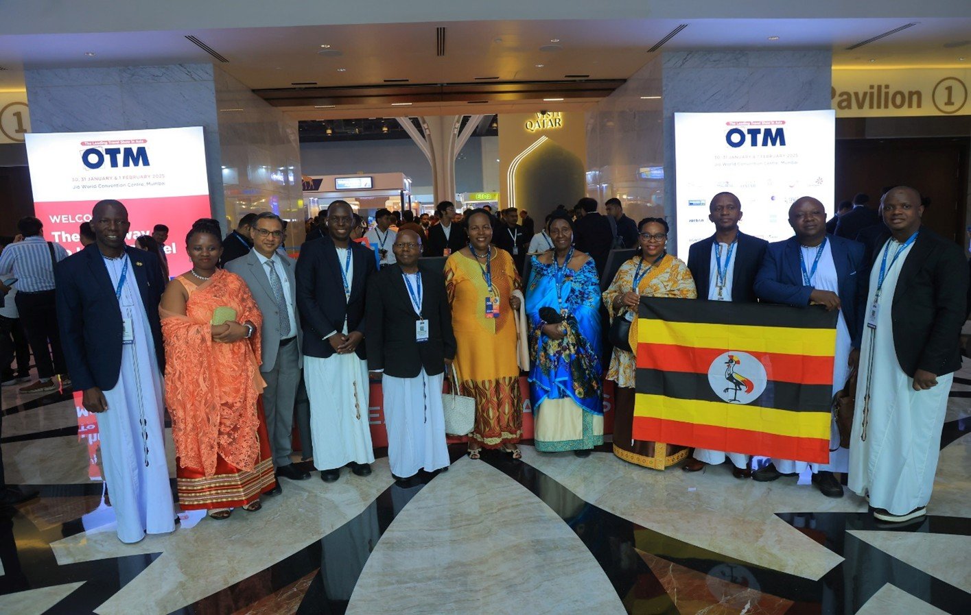 Uganda showcases tourism beauty at India’s open travel market expo