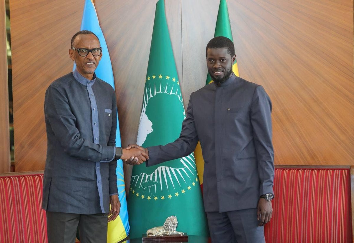 Kagame, Senegal’s Faye Discuss Regional Security, Strengthening Bilateral Ties