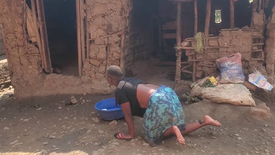 Tungu Lotini, the Abandoned Girl Who Won't Stop Crawling Toward Hope and Dignity