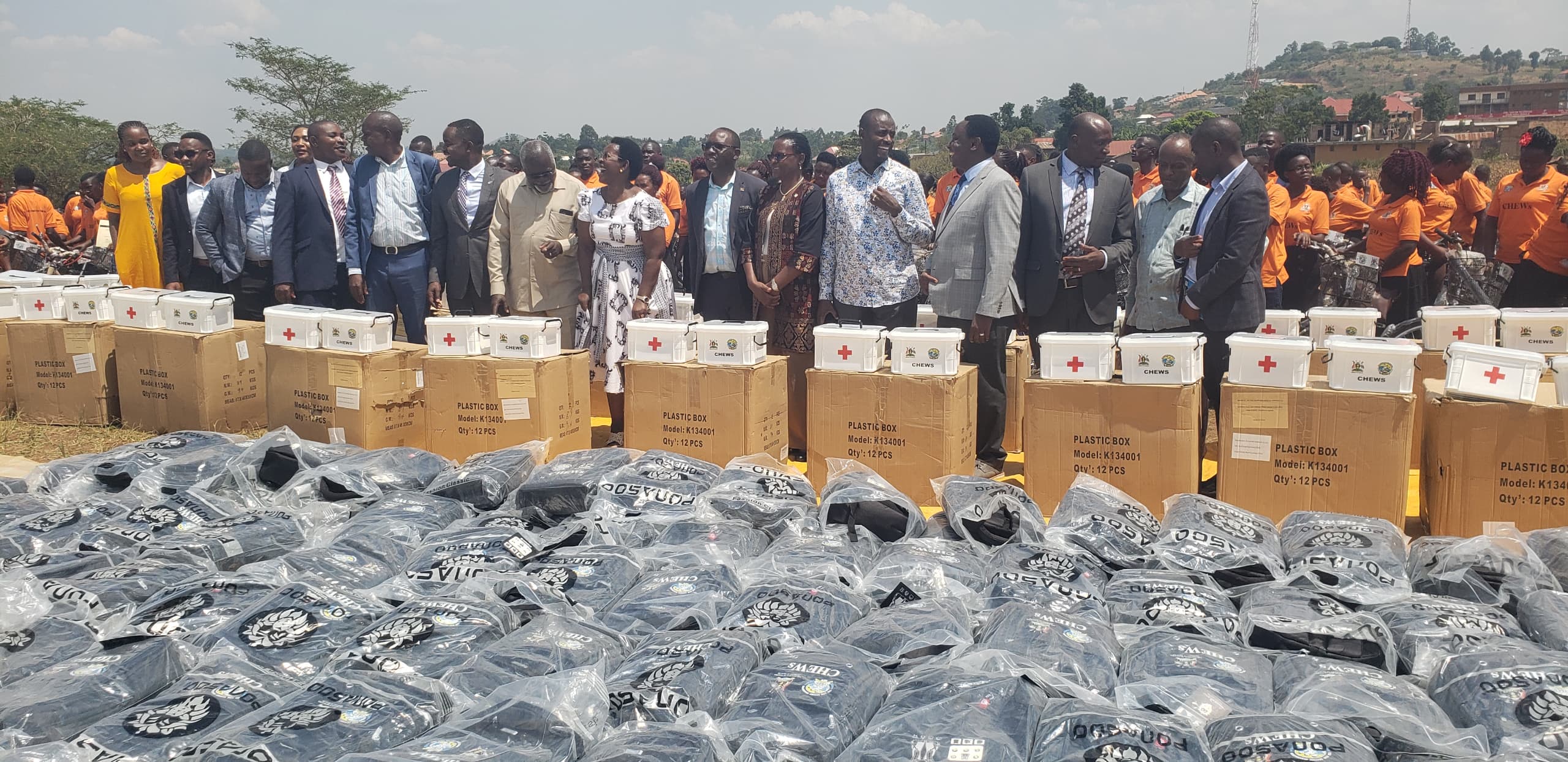 Ministry of Health Commissions 332 Community Health Workers in Kyenjojo